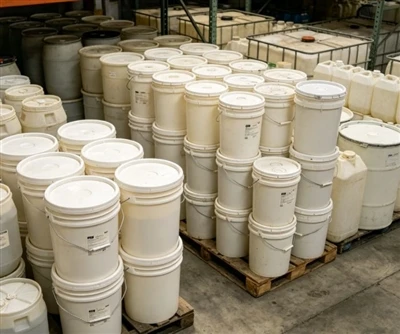 Distribusjon av plastfat
